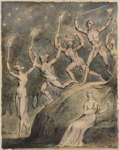 Comus de Milton de William Blake